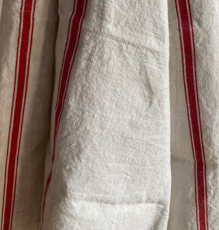 Trio Of Vintage French Linen Tea Towels