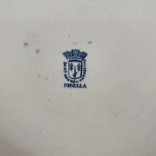 Antique French Floral Bowl