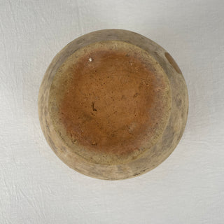 Antique Yellow Glazed Confit Pot