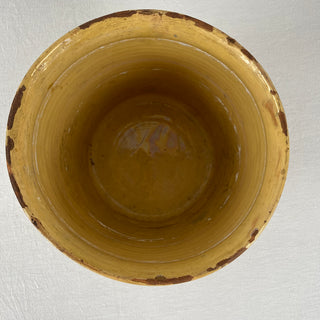 ANTIQUE FRENCH GLAZED LARGE 19TH CENTURY PRESERVING POT