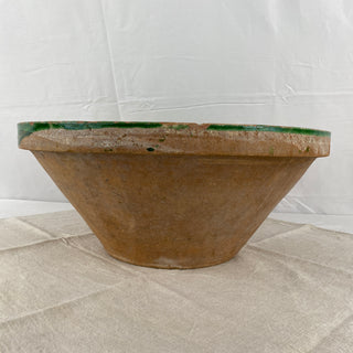 Large Antique Green Tian Bowl