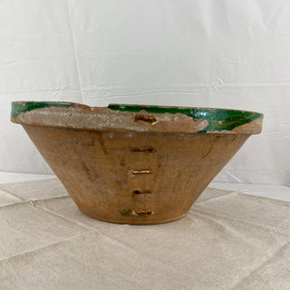 Large Antique Green Tian Bowl