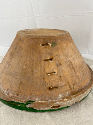 Large Antique Green Tian Bowl