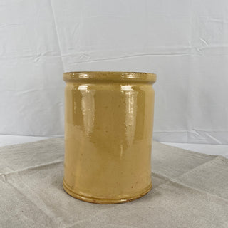 ANTIQUE FRENCH GLAZED LARGE 19TH CENTURY PRESERVING POT