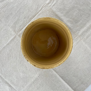 ANTIQUE FRENCH GLAZED LARGE 19TH CENTURY PRESERVING POT