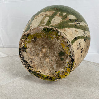 Antique French Green Oil Jug