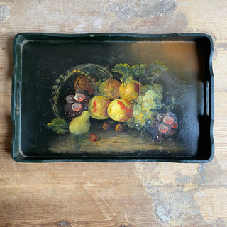 Hand Painted French Wooden Tray