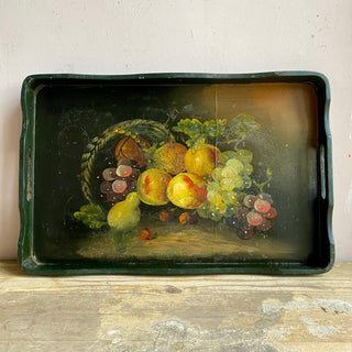 Hand Painted French Wooden Tray