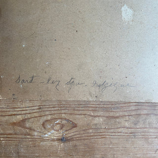 Oil On Board Depicting Country Scene