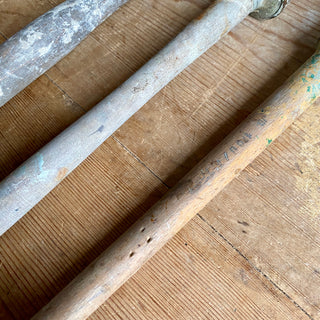 Trio of Vintage French Paint Brushes