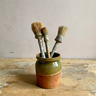 Trio of Vintage French Paint Brushes