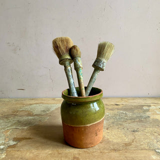 Trio of Vintage French Paint Brushes