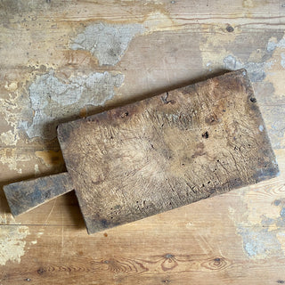 Antique French Wooden Chopping Board