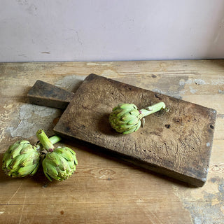 Antique French Wooden Chopping Board