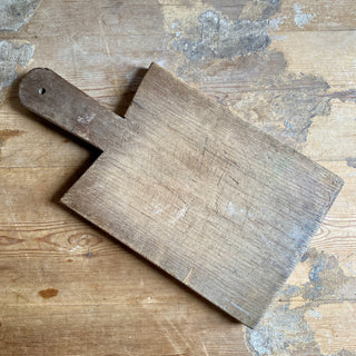 Antique French Wooden Chopping Board