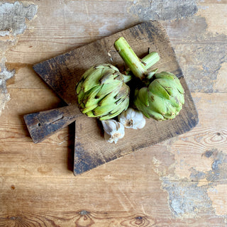 Antique French Wooden Chopping Board