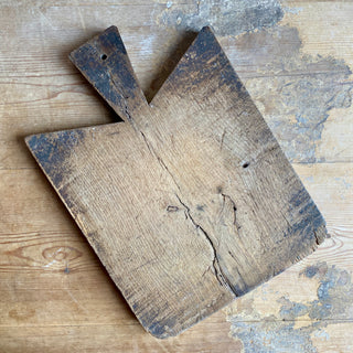 Antique French Wooden Chopping Board