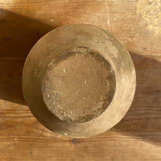 Antique Yellow Glazed Confit Pot - Rare Smaller Size