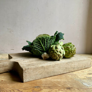 Antique French Very Large Wooden Chopping Board