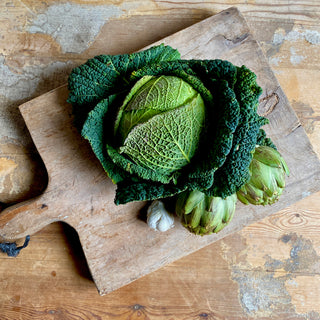 Antique French Very Large Wooden Chopping Board