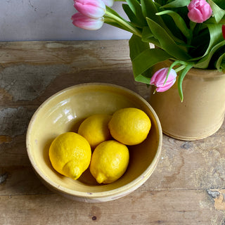 Small French Yellow Tian Bowl