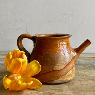 Vintage French Earthenware Cruche