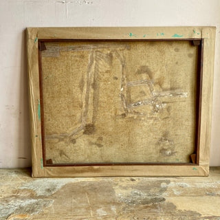 Oil On Canvas Depicting Drinks Table Scene