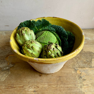 Antique Yellow Tian Bowl