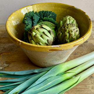 Antique Yellow Tian Bowl