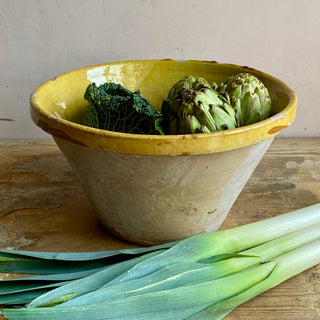 Antique Yellow Tian Bowl