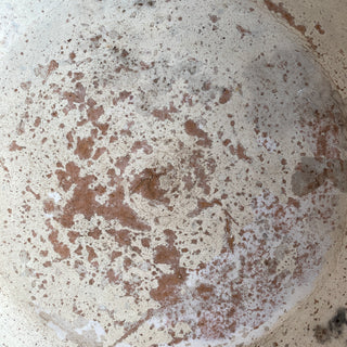 Antique Pale Yellow Tian Bowl - Very Large