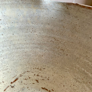 Antique Pale Yellow Tian Bowl - Very Large