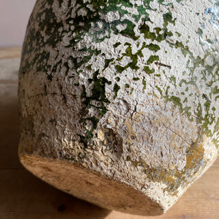 Antique French Green Oil Jug