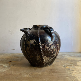 18th Century French Walnut Oil Jug