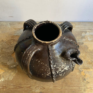 18th Century French Walnut Oil Jug