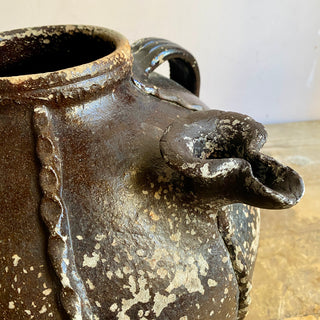 18th Century French Walnut Oil Jug
