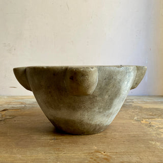 Antique French Large Marble Mortar & Pestle