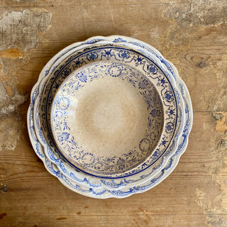 Collection Of Antique French Plates