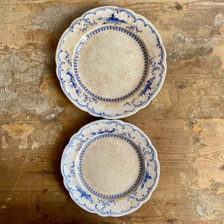 Collection Of Antique French Plates