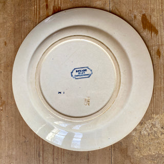 Collection Of Antique French Plates