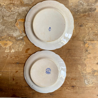 Collection Of Antique French Plates