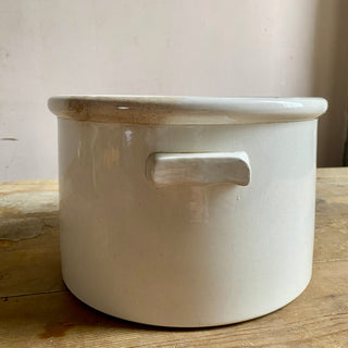 ANTIQUE FRENCH GLAZED LARGE 19TH CENTURY PRESERVING POT