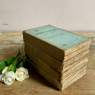Set Of Four Antique French Books - Dating From 1904 to 1908