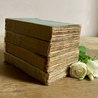 Set Of Four Antique French Books - Dating From 1904 to 1908
