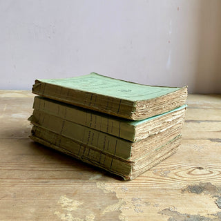 Set Of Four Antique French Books