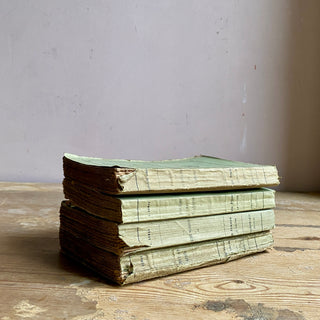 Set Of Four Antique French Books