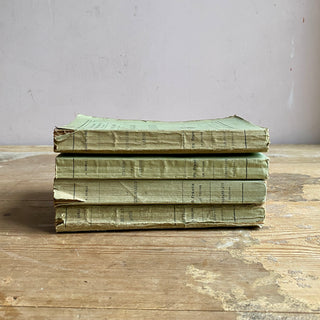 Set Of Four Antique French Books
