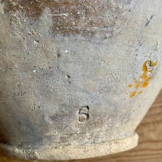 Antique Yellow Glazed Confit Pot