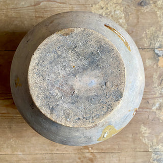 Antique Yellow Glazed Confit Pot