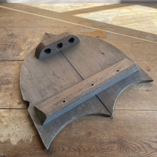 Antique French Wooden République Française Sign